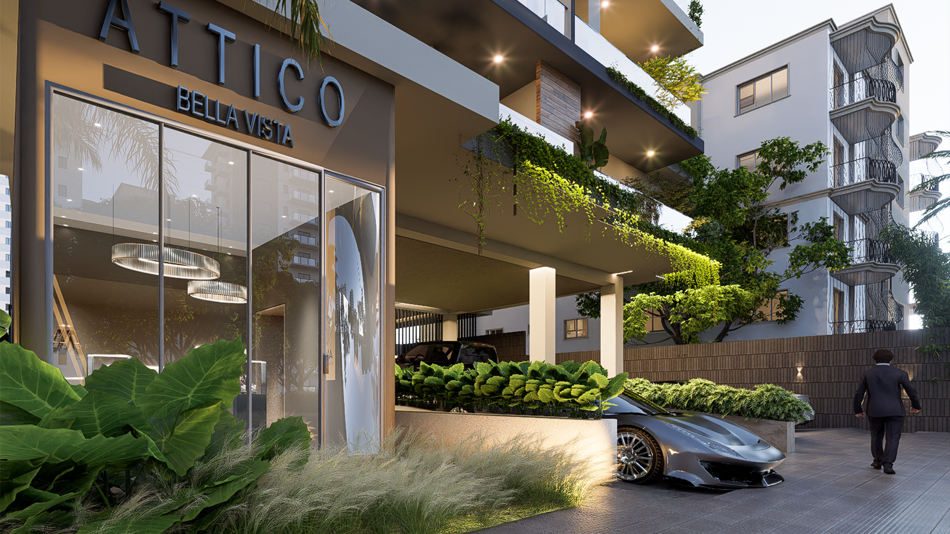 Entrada Vista Attico